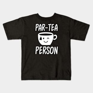 Par-tea Person Kids T-Shirt